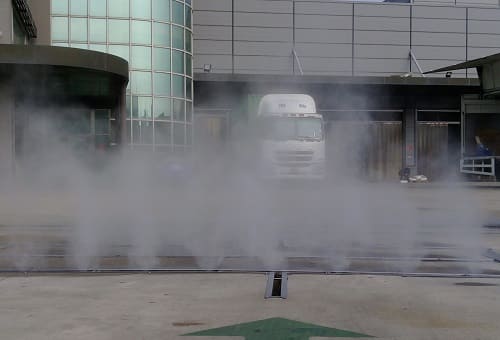 嘉藝造霧-車輛消毒系統